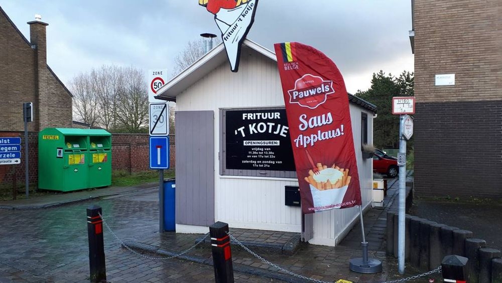 Frituur 't Kotje cultureel erfgoed met Pauwels