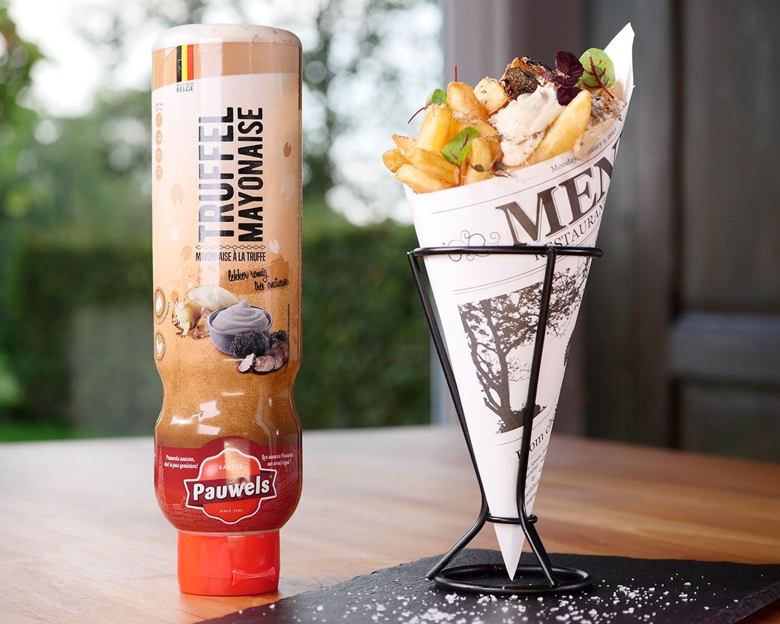 Truffelmayonaise in de frituur - een slimme zet