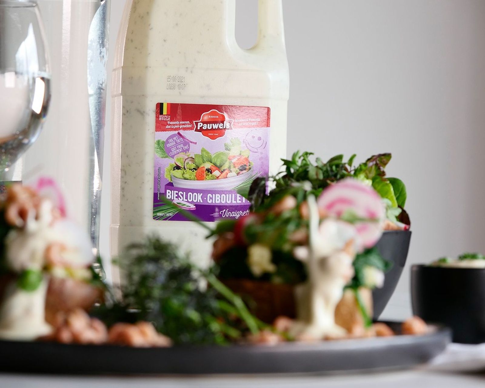 Vinaigrettes voor verse salades, poké bowls en superfoods